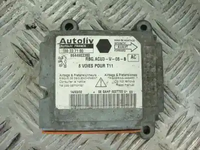 Pezzo di ricambio per auto di seconda mano CENTRALINA AIRBAG per PEUGEOT 206 BERLINA  Riferimenti OEM IAM 9644903380  