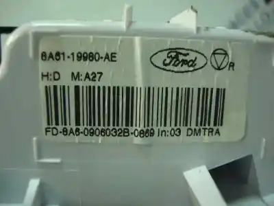 Автозапчастина б/у контроль опалення / кондиціонації для ford fiesta vi (cb1, ccn) 1.25 посилання на oem iam 8a6119980ae  