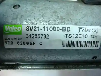 Second-hand car spare part starter motor for ford fiesta vi (cb1, ccn) 1.25 oem iam references 8v2111000bd  