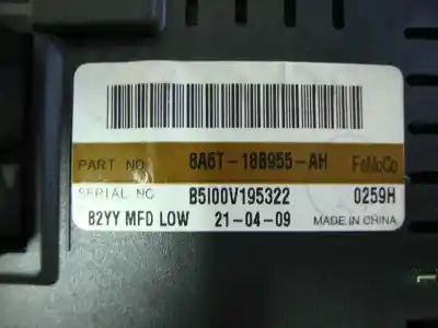 Автозапчастина б/у багатофункційний дисплей для ford fiesta vi (cb1, ccn) 1.25 посилання на oem iam 8a6t18b955ah  