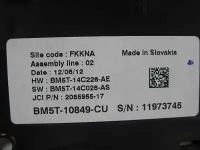 Peça sobressalente para automóvel em segunda mão quadrante por ford focus lim. (cb8) ambiente referências oem iam bm5t10849cu  
