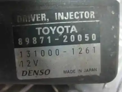 Peça sobressalente para automóvel em segunda mão módulo eletrônico por toyota corolla (e12) 2.0 d-cat referências oem iam 8987120050  