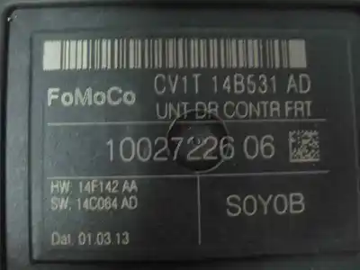 Автозапчасти б/у электронный модуль за ford fiesta (ccn) 1.0 ecoboost cat ссылки oem iam cv1t14b531ad  