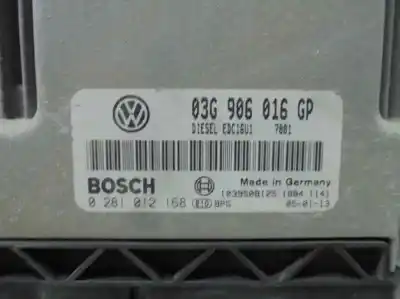 Автозапчасти б/у блок управления двигателем за volkswagen caddy ka/kb (2k) 2.0 sdi ссылки oem iam 03g906016gp  