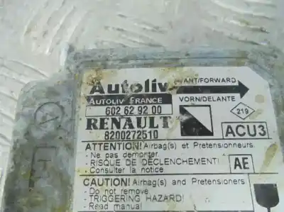 Pièce détachée automobile d'occasion boitier de commande d'airbag pour renault kangoo (f/kc0) 1.2 références oem iam 602629200  