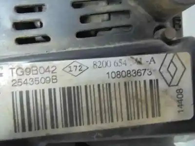 Автозапчасти б/у генератор за renault twingo ii (cn0_) 1.2 (cn0d) ссылки oem iam 2543509b  