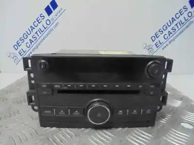 Second-hand car spare part audio system / radio cd for chevrolet aveo 1.4 cat oem iam references 96628256