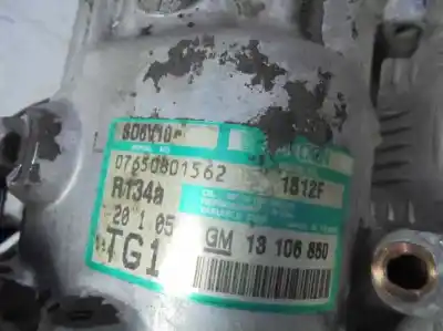 Second-hand car spare part air conditioning compressor for opel corsa 3 c 1.3 cdti 70ch manual oem iam references 13106850  