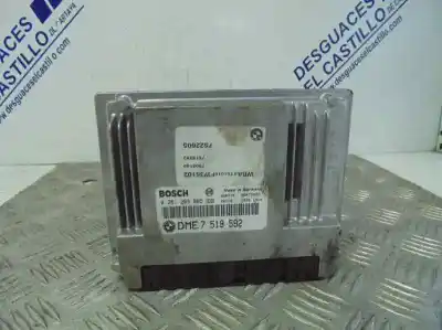 Peça sobressalente para automóvel em segunda mão centralina de motor uce por bmw serie 3 compact (e46) 1.8 16v referências oem iam 7519592
