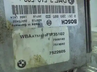 Second-hand car spare part ecu engine control for bmw serie 3 compact (e46) 1.8 16v oem iam references 7519592  