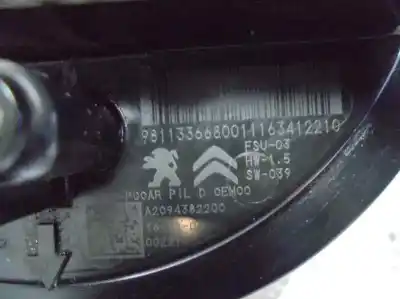 Peça sobressalente para automóvel em segunda mão bomba de combustivel por citroen c-elysée feel referências oem iam 9811336680  