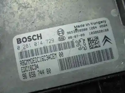 Автозапчасти б/у блок управления двигателем за citroen c4 picasso i monospace (ud_) 1.6 hdi ссылки oem iam 9665674480  