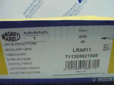 Second-hand car spare part right headlight for audi a8 (d2) 4.2 quattro oem iam references 711305621608  