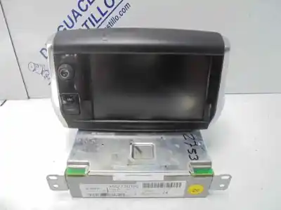 Gebrauchtes Autoersatzteil multifunktionsdisplay zum peugeot 208 1.2 12v vti oem-iam-referenzen 
