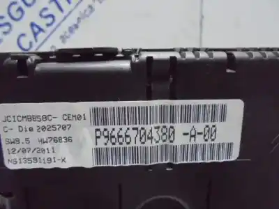 Second-hand car spare part dashboard for citroen c4 picasso i monospace (ud_) 1.6 hdi 110 oem iam references 9666704380  