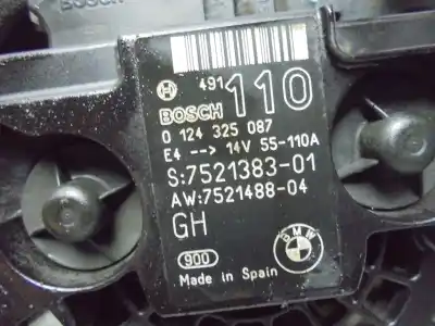 Second-hand car spare part alternator for bmw serie 3 compact (e46) 1.8 16v oem iam references 7521383  
