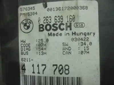 Second-hand car spare part dashboard for bmw serie 3 compact (e46) 320td m sport oem iam references 4117708  