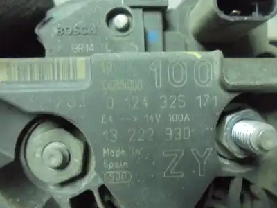 Автозапчастина б/у генератор для opel corsa d (s07) 1.2 (l08 l68) посилання на oem iam 13222930  