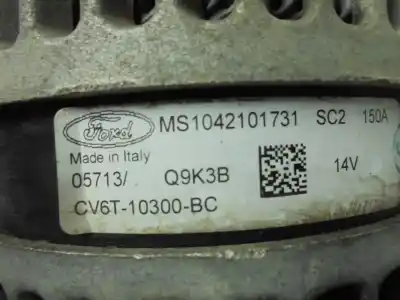 Автозапчасти б/у генератор за ford fiesta (ccn) 1.0 ecoboost cat ссылки oem iam cv6t10300bc  