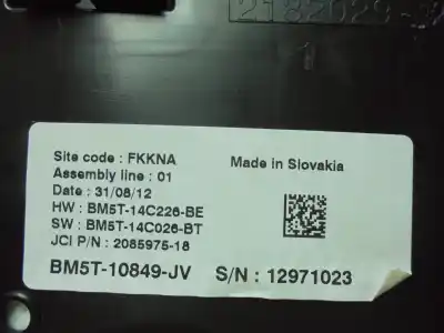 Peça sobressalente para automóvel em segunda mão quadrante por ford focus lim. (cb8) 1.6 ecoboost cat referências oem iam bm5t10849jv  