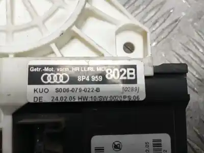 Автозапчасти б/у мотор заднего правого стекла за audi a3 (8p) 2.0 tdi ambiente ссылки oem iam 8p4959802b  