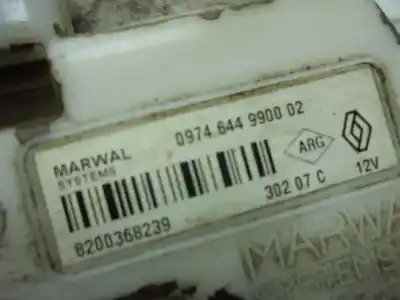 Pezzo di ricambio per auto di seconda mano pompa di benzina per renault twingo 1.5 dci diesel riferimenti oem iam 8200368239  