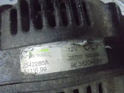 Second-hand car spare part alternator for citroen jumpy (u6u_) 1.9 d oem iam references 9636204480  