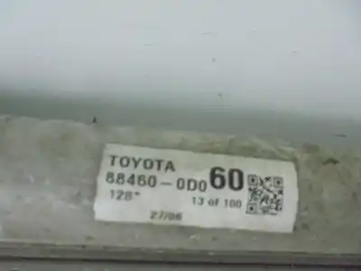 Second-hand car spare part air conditioning condenser / radiator for toyota yaris (ksp9/scp9/nlp9) 1.4 turbodiesel cat oem iam references 884600d060  