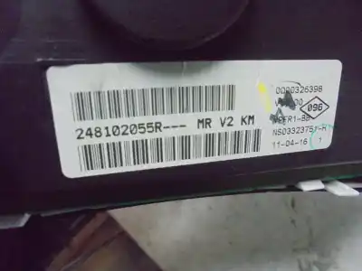 Second-hand car spare part dashboard for dacia logan ii 1.2 oem iam references 248102055r  