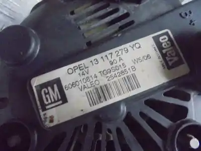 Pezzo di ricambio per auto di seconda mano alternatore per opel combo tour 1.3 cdti 16v riferimenti oem iam 13117279  