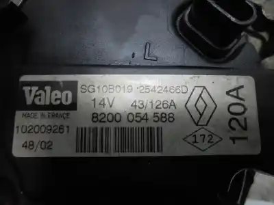 Автозапчасти б/у генератор за renault scénic i monospace (ja0/1_, fa0_) 1.9 dti (ja1u) ссылки oem iam 8200054588  