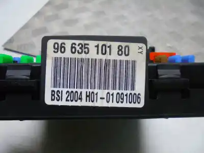 Peça sobressalente para automóvel em segunda mão caixa de fusíveis e relés por citroen c4 picasso i monospace (ud_) 1.6 hdi referências oem iam 9663510180  