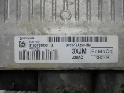 Second-hand car spare part ecu engine control for ford focus lim. (cb8) 1.6 tdci cat oem iam references bv6112a650mm  
