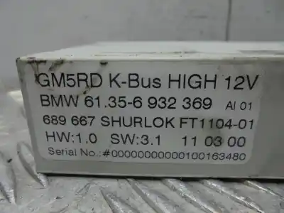 Second-hand car spare part electronic module for bmw serie 3 compact (e46) 2.0 16v diesel cat oem iam references 6932369  