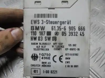Second-hand car spare part electronic module for bmw serie 3 compact (e46) 2.0 16v diesel cat oem iam references 6905666  