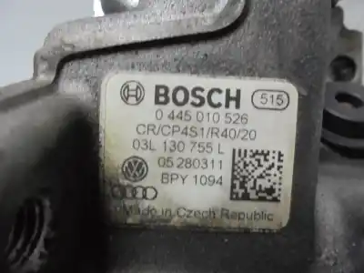 Second-hand car spare part injection pump for audi a3 (8p) 2.0 16v tdi oem iam references 0445010526  
