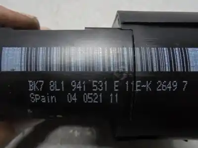 Автозапчастина б/у управління світлом для audi a3 (8l) 1.9 tdi посилання на oem iam 8l1941531e  