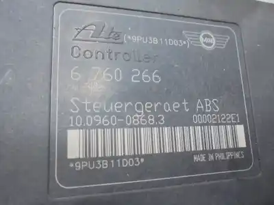 Second-hand car spare part abs for bmw mini (r50,r53) 1.6 16v cat oem iam references 6760265  