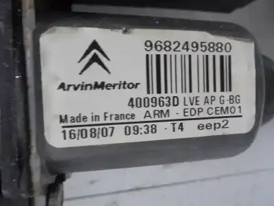 Second-hand car spare part driver left window regulator for citroen c4 picasso 1.8 oem iam references   