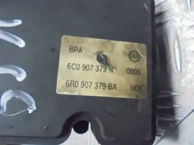 Peça sobressalente para automóvel em segunda mão abs por skoda fabia combi active referências oem iam 6c0907379n  
