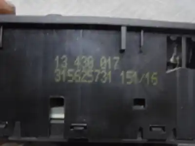 Second-hand car spare part left front power window switch for opel corsa e business oem iam references 13430017  