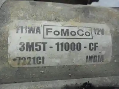 Peça sobressalente para automóvel em segunda mão motor de arranque por ford c-max (cb3) ambiente referências oem iam 3m5t11000cf  