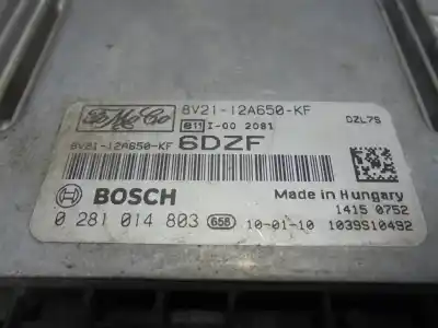 Second-hand car spare part ecu engine control for ford fiesta (cb1) trend oem iam references 8v2112a650kf  