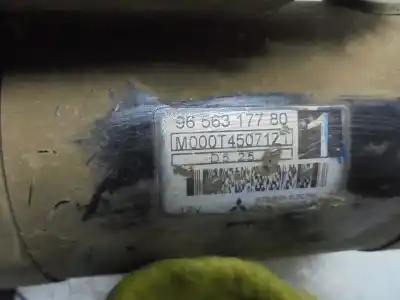 Peça sobressalente para automóvel em segunda mão motor de arranque por citroen c2 vtr referências oem iam 9656317780  