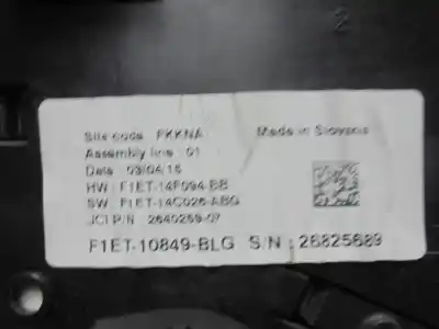 Peça sobressalente para automóvel em segunda mão quadrante por ford focus lim. (cb4) titanium referências oem iam f1et10849blgh  