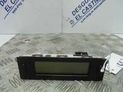 Second-hand car spare part Multifunction Display for CITROEN C8 2.0 HDi CAT (RHZ / DW10ATED) OEM IAM references 1495869077  