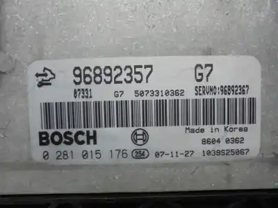 Second-hand car spare part ecu engine control for chevrolet captiva 2.0 vcdi lt oem iam references 96892357  