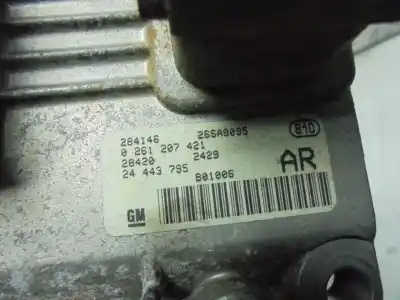 Pezzo di ricambio per auto di seconda mano centralina motore per opel corsa c 1.0 12v cat (z 10 xe / lw3) riferimenti oem iam 24443795  