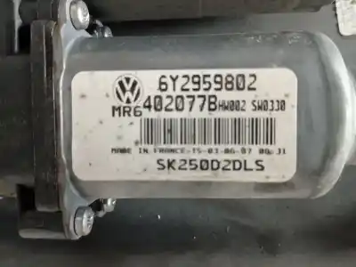 Автозапчасти б/у регулятор стекла переднего левого за skoda fabia ii (542) 1.4 tdi ссылки oem iam 6y2959802  