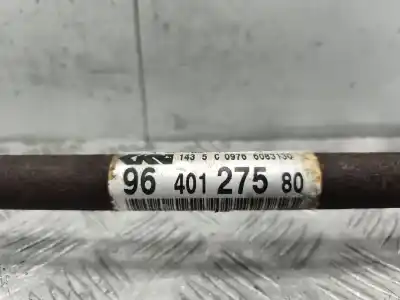 Second-hand car spare part front left transmission for citroen c3 (f desde 11/2001) 1.1 8v oem iam references 9640127580  